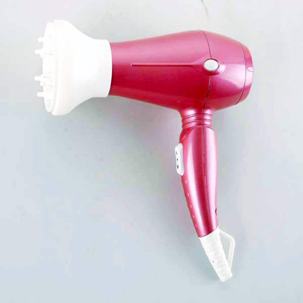 HANA adorable Childish design mini travel hair dryer pink color for