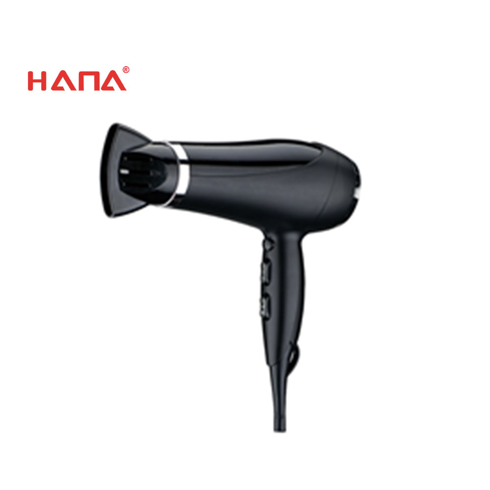 HANA long life DC motor hair dryer with concentrator and ionic function