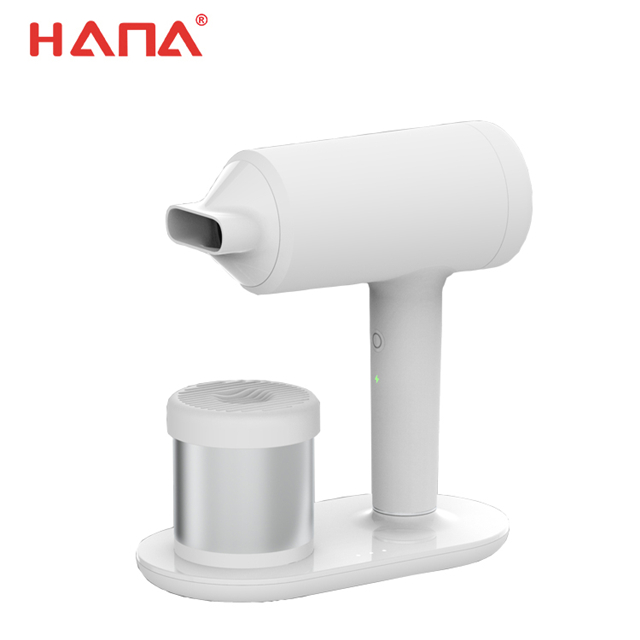 New design professional white wireless rechargeable hair dryer, battery